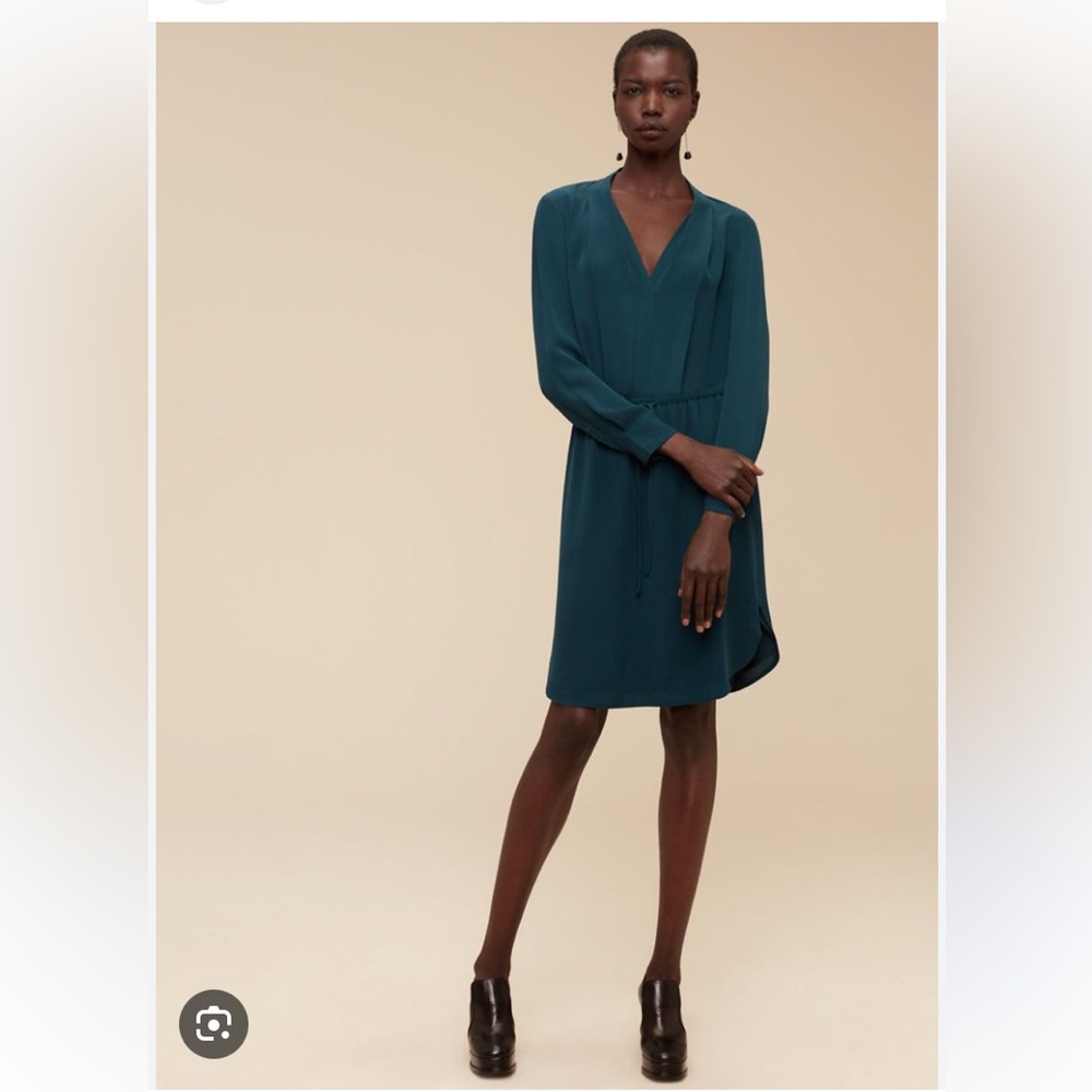 Babaton Teal FRANCISCO DRESS - Picture 6 of 6